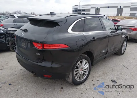 2017 Jaguar F-Pace 35T Prestige из США, поврежденный, VIN SADCK2BVXHA890433